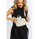 Buckle Zip Closure Fanny Pack:The Rustic Buffalo Boutique