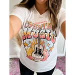 Country Music Graphic Tee:The Rustic Buffalo Boutique