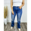 Distressed Bootcut Jeans:The Rustic Buffalo Boutique
