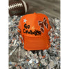 Go Cowboys Hand Painted Hat:The Rustic Buffalo Boutique