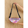 Good Vibrations Fanny Pack in Hot Pink:The Rustic Buffalo Boutique