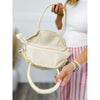 Handwoven Handbag:The Rustic Buffalo Boutique