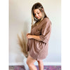 Mocha Boyfriend Basic:The Rustic Buffalo Boutique