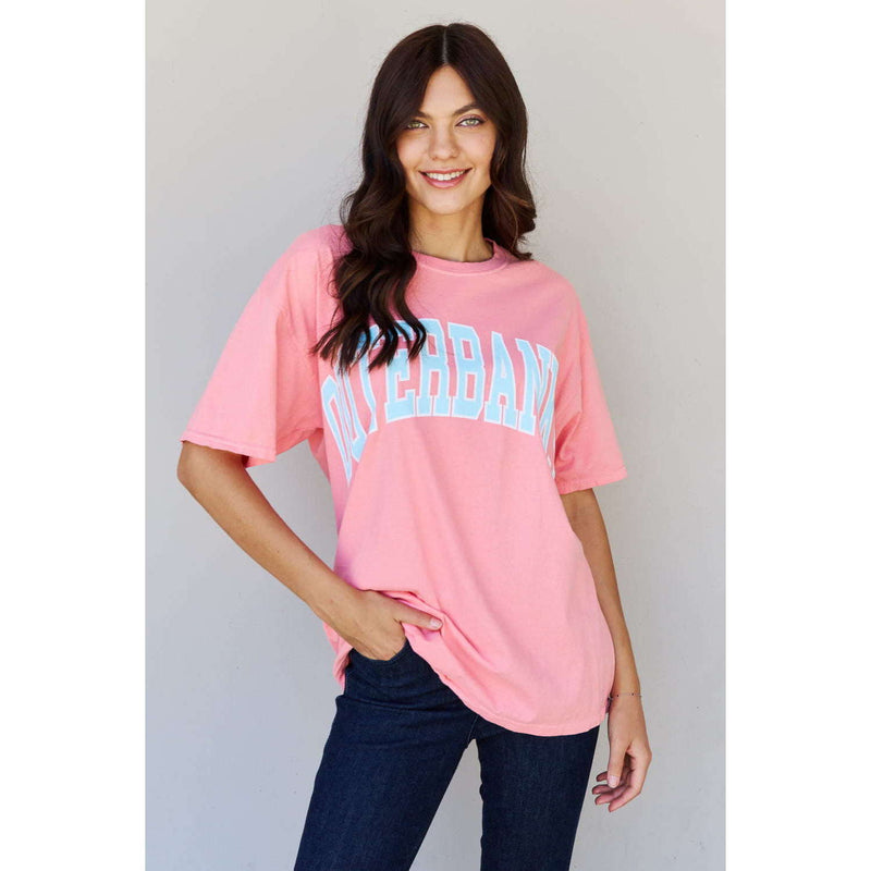 "Outerbanks" Oversized Graphic T-Shirt:The Rustic Buffalo Boutique
