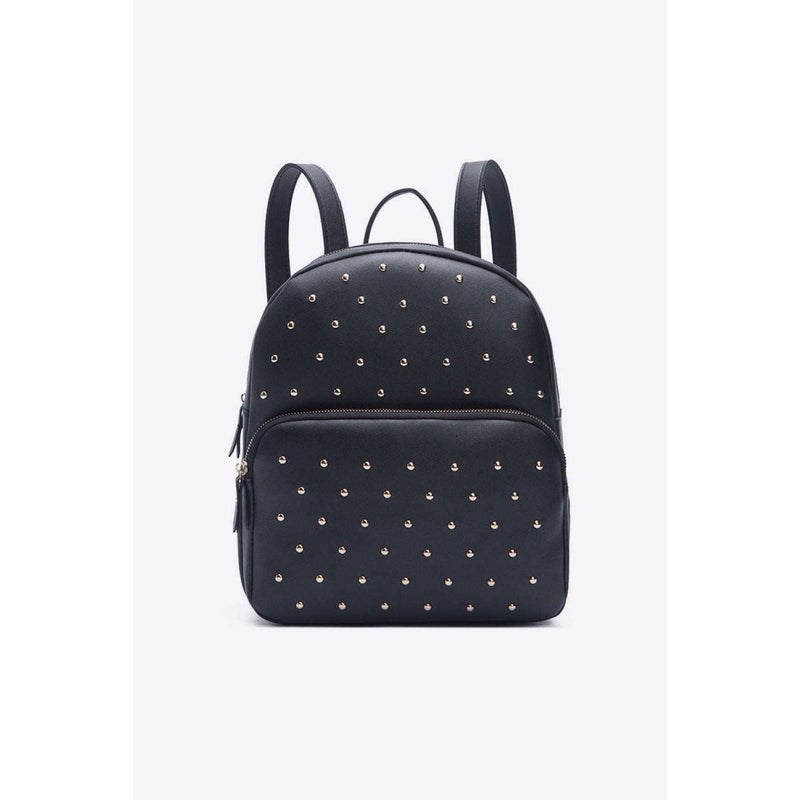 Studded PU Leather Backpack:The Rustic Buffalo Boutique