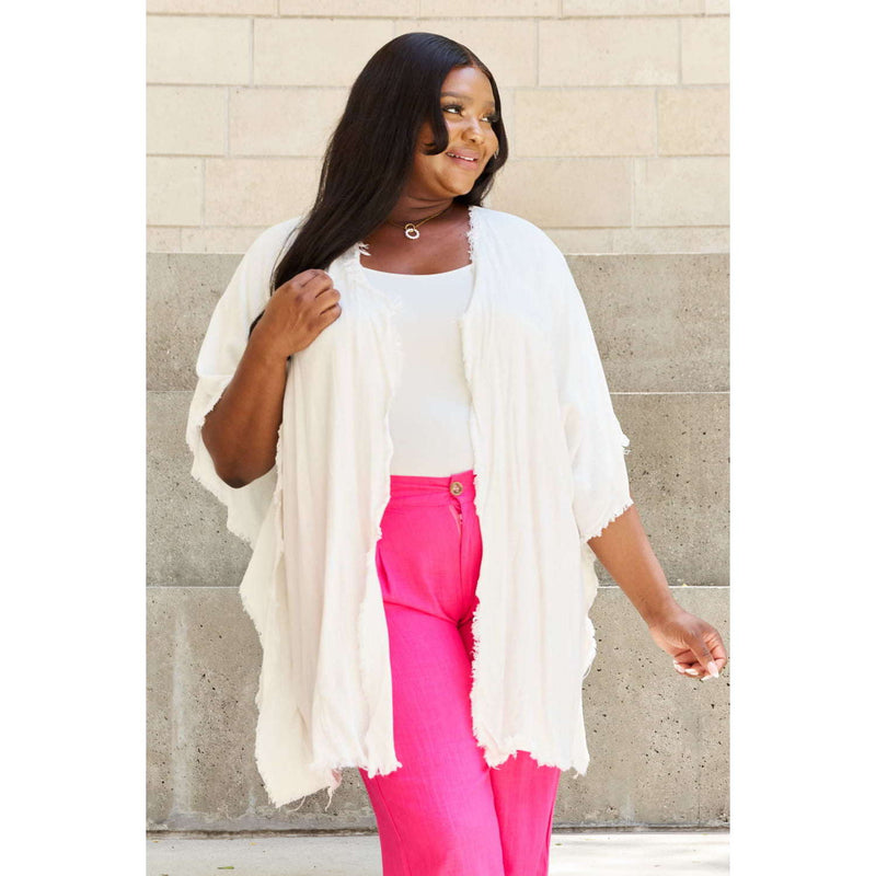 Summer is Calling Kimono in Off White:The Rustic Buffalo Boutique