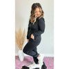 Hooded Jogger Jumpsuit:The Rustic Buffalo Boutique