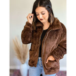 Teddy Jacket with Pockets:The Rustic Buffalo Boutique