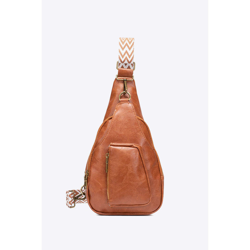 All The Feels PU Leather Sling Bag:The Rustic Buffalo Boutique