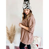 Mocha Boyfriend Basic:The Rustic Buffalo Boutique