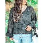 Oversized Sweater:The Rustic Buffalo Boutique
