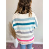Striped Round Neck Sweater:The Rustic Buffalo Boutique